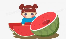 萌娃吃瓜卡通,卡通世界里的欢乐时光